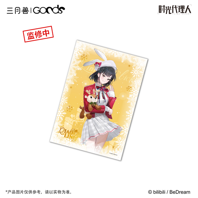 Link Click | Christmas Echoes Series Acrylic Stand Figure & Shikishi Board & Selfie Printing Acrylic Charm Set