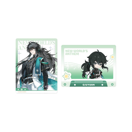 Wuthering Waves | Yu Shi Xin Sheng Series Badge & Acrylic Stand & Shikishi Board Set