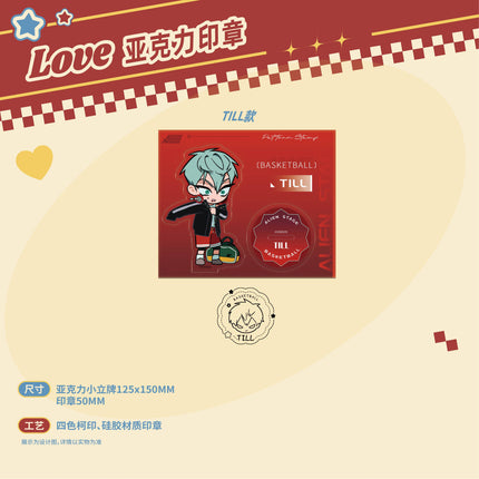 ALIEN STAGE | Partner Series Acrylic Stamp & Charm