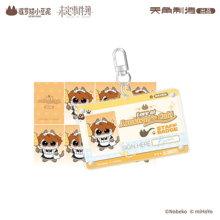 Tears of Themis | Lian Lian Cafe Dou Wei Ni Er Lai Series Plush Card Holder & Badge & ID Card Charm & Acrylic Buckle