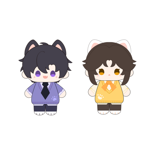The Husky and His White Cat Shizun | Ha Mao Xue Yuan Series Plush Doll