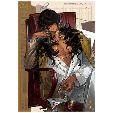 Sultan's Game | Vol.8 Shikishi Board & Acrylic Stand
