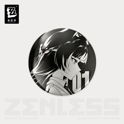 Zenless Zone Zero | Shi Guang Tiao Pin Series Acrylic Charm & Steel Mirror Badge