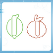 旅行篇 / Fruit Paper Clip(23*35mm) - Lv Xing Shou Ji(10 PCS)