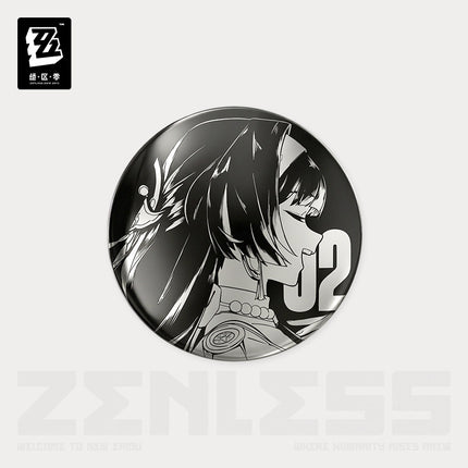 Zenless Zone Zero | Shi Guang Tiao Pin Series Acrylic Charm & Steel Mirror Badge