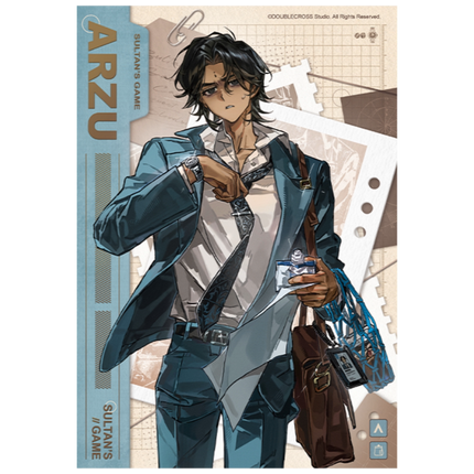 Sultan's Game | Vol.8 Shikishi Board & Acrylic Stand
