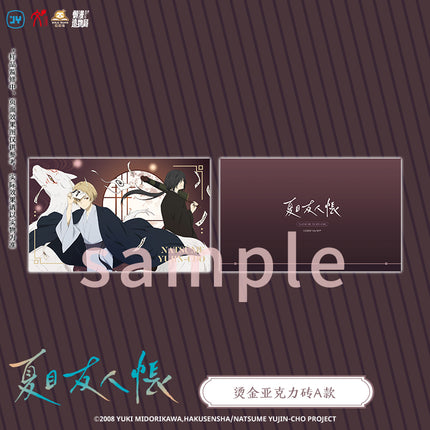 Natsume’s Book of Friends | Badge & Charm & Acrylic Standee