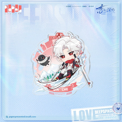 Love And Deepspace | Chao Yue Dian Feng Series Chibi Sliding Arcylic Badge