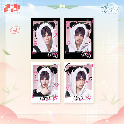 Love And Deepspace | Zhu Lin Qian Yu Series Card Album & Polaroid Card Set