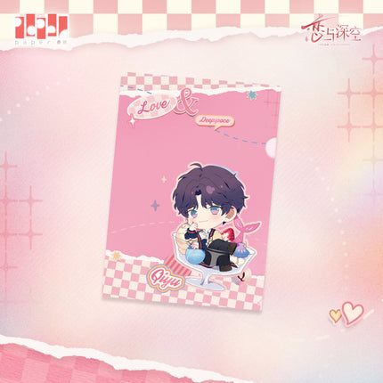 Love And Deepspace | Xin Pan Xu Yu Series Chibi Style Charm & Folder & Badge