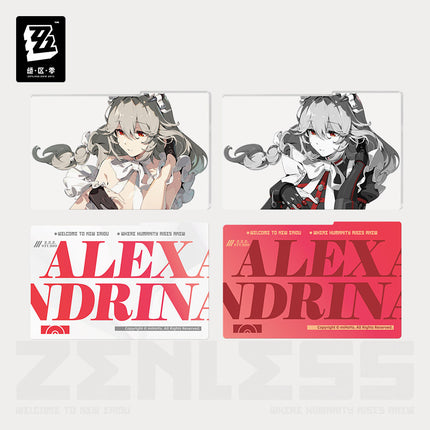 Zenless Zone Zero | Ying Hua Series Wei Duo Li Ya Jia Zheng Acrylic Card Frame Set