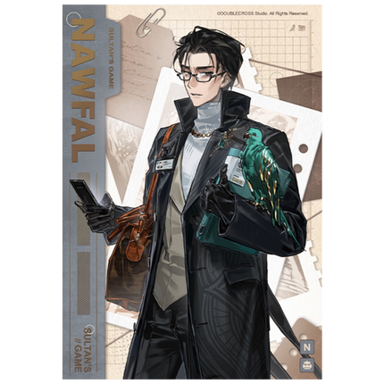 Sultan's Game | Vol.8 Shikishi Board & Acrylic Stand