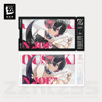 Zenless Zone Zero | Ying Hua Series Wei Duo Li Ya Jia Zheng Badge & Art Card Set & Acrylic Charm