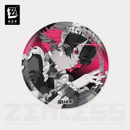 Zenless Zone Zero | Ying Hua Series Wei Duo Li Ya Jia Zheng Badge & Art Card Set & Acrylic Charm