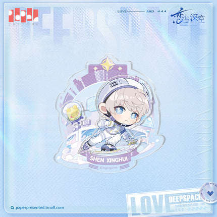 Love And Deepspace | Chao Yue Dian Feng Series Chibi Sliding Arcylic Badge