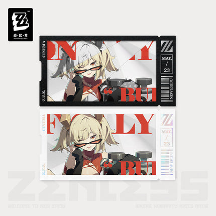 Zenless Zone Zero | Ying Hua Series Ka Lv Dong Zhi Zi Badge & Art Card Set & Acrylic Charm