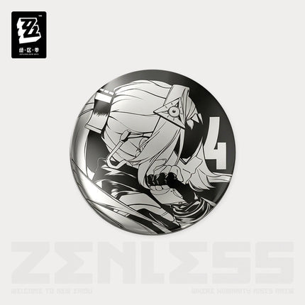 Zenless Zone Zero | Shi Guang Tiao Pin Series Acrylic Charm & Steel Mirror Badge