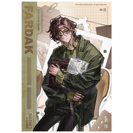 Sultan's Game | Vol.8 Shikishi Board & Acrylic Stand