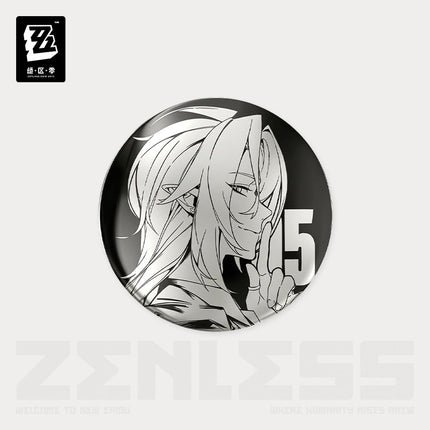Zenless Zone Zero | Shi Guang Tiao Pin Series Acrylic Charm & Steel Mirror Badge