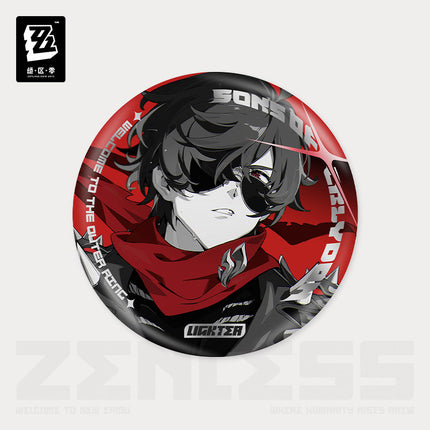 Zenless Zone Zero | Ying Hua Series Ka Lv Dong Zhi Zi Badge & Art Card Set & Acrylic Charm