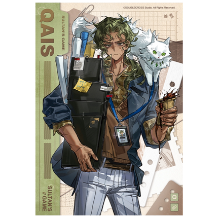 Sultan's Game | Vol.8 Shikishi Board & Acrylic Stand