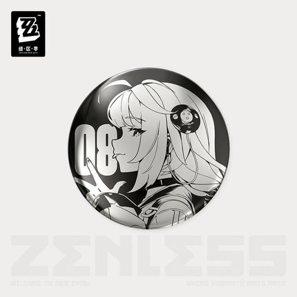 Zenless Zone Zero | Shi Guang Tiao Pin Series Acrylic Charm & Steel Mirror Badge