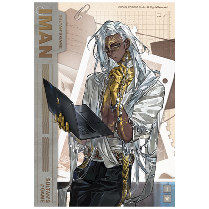 Sultan's Game | Vol.8 Shikishi Board & Acrylic Stand