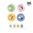 狐狸之窗&浮光夕影&数年流光&扑通扑通系列 / Replica Color Vinyl Set(100*100mm) - Shu Nian Liu Guang