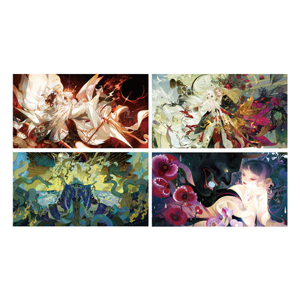 Onmyoji | Sui Shi Liu Ying Dian Cang Pi Fu Series Blind Box & Postcard