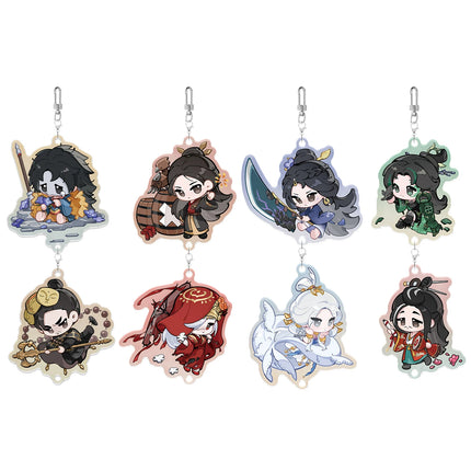 Where Winds Meet | Chibi Zhen Shou Series Badge & Acrylic Charm