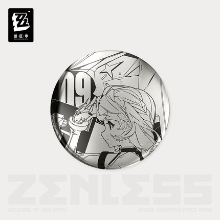 Zenless Zone Zero | Shi Guang Tiao Pin Series Acrylic Charm & Steel Mirror Badge