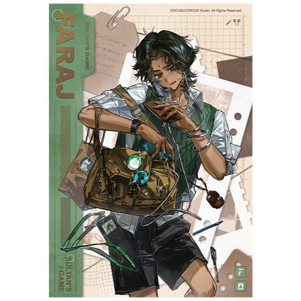 Sultan's Game | Vol.8 Shikishi Board & Acrylic Stand