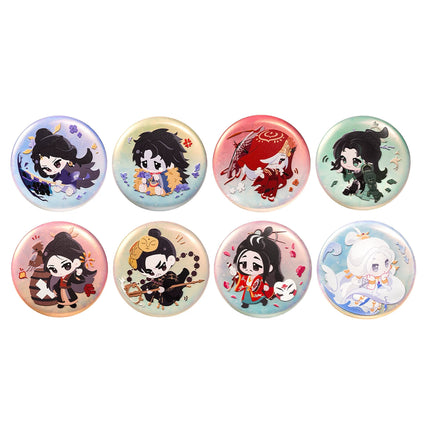 Where Winds Meet | Chibi Zhen Shou Series Badge & Acrylic Charm