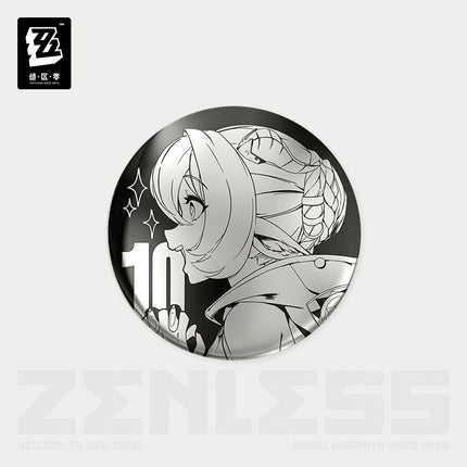 Zenless Zone Zero | Shi Guang Tiao Pin Series Acrylic Charm & Steel Mirror Badge