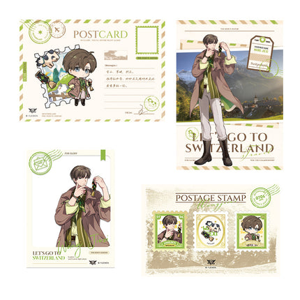 The King's Avatar | Traveling Around Switzerland Series Postcard Set