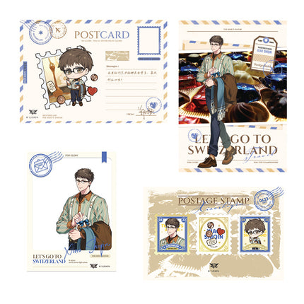 The King's Avatar | Traveling Around Switzerland Series Postcard Set