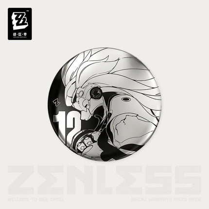 Zenless Zone Zero | Shi Guang Tiao Pin Series Acrylic Charm & Steel Mirror Badge
