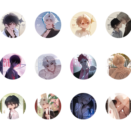 Evil Baby | 520 Te Ji Series Badge & Card Blind Box