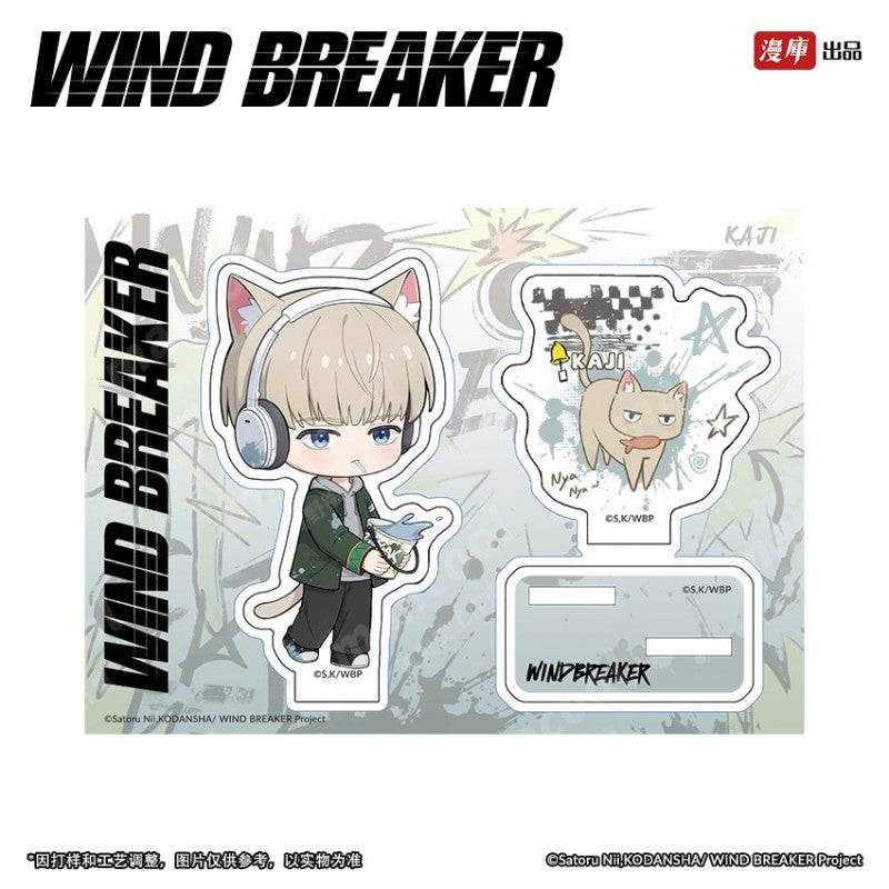 WIND BREAKER | Badge & 3D Lenticular Card & Acrylic Stand Figure