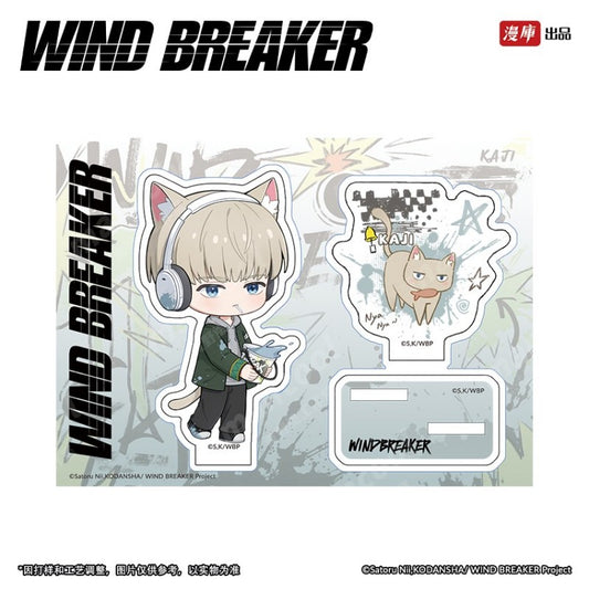 WIND BREAKER | Badge & 3D Lenticular Card & Acrylic Stand Figure MANCOOL Anime Goods - FUNIMECITY