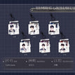 心动纪事&黑白&白描纪事&菠萝泡泡&山竹啵啵系列 / Acrylic Charm-A (73*93.8mm)