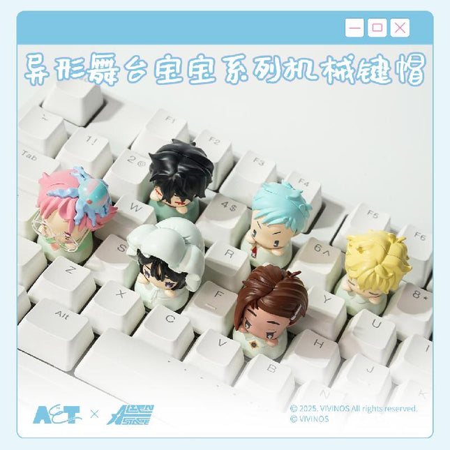 ALIEN STAGE | Bao Bao Series Mechanical Keycap Blind Box Man Yu Fan Anime Goods - FUNIMECITY