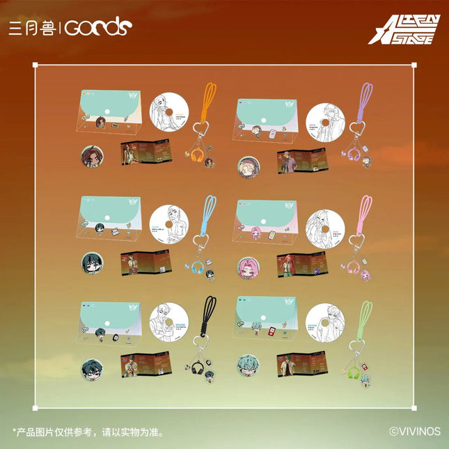 ALIEN STAGE | Fading Youth Series Playlist Set & Mini Storage Chest Set Sanyueshou Goods Anime Goods - Funimecity 