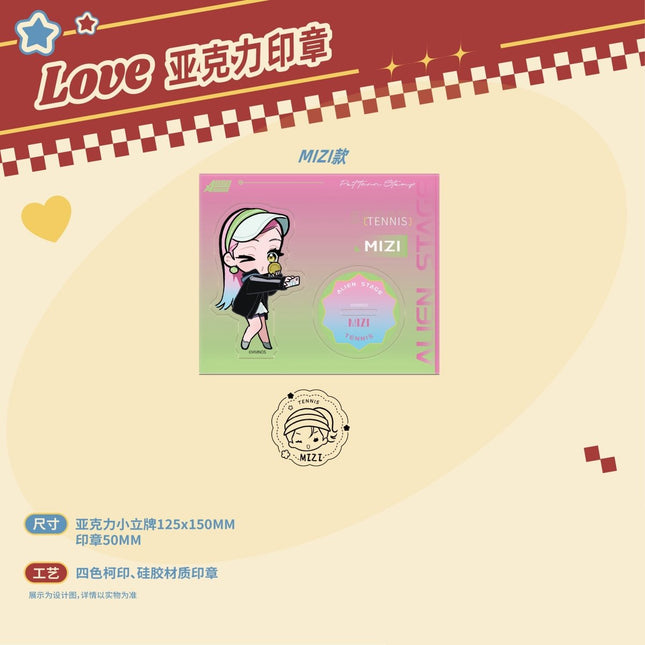 ALIEN STAGE | Partner Series Acrylic Stamp & Charm Sen Yu Man Anime Goods - FUNIMECITY 