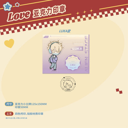 ALIEN STAGE | Partner Series Acrylic Stamp & Charm Sen Yu Man Anime Goods - FUNIMECITY 