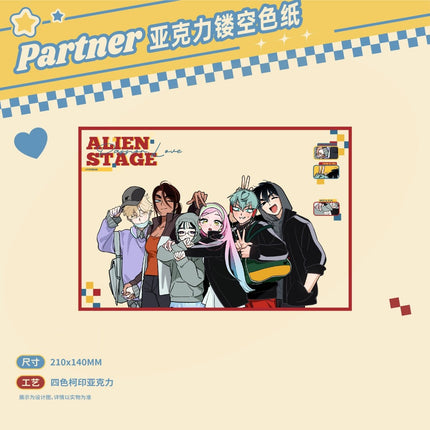 ALIEN STAGE | Partner Series Badge & Art Card Sen Yu Man Anime Goods - FUNIMECITY 