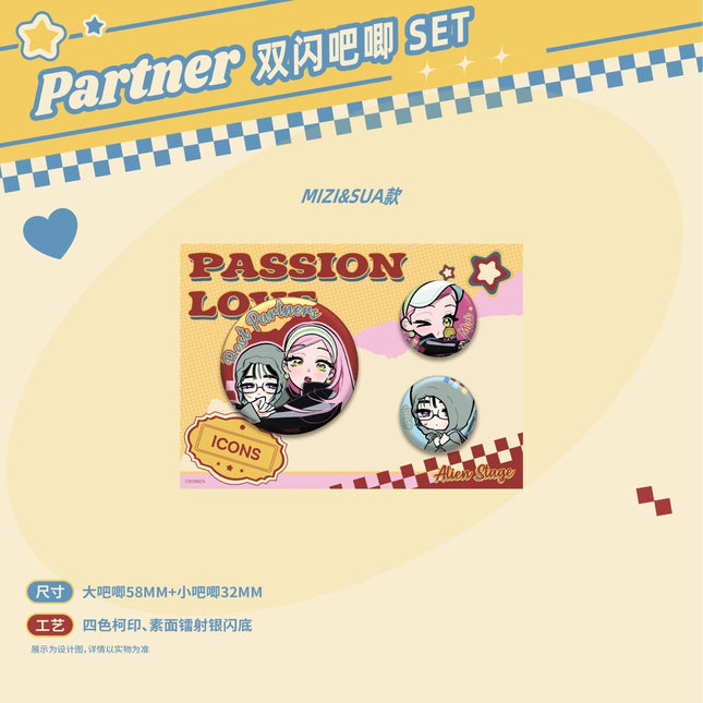 ALIEN STAGE | Partner Series Badge & Art Card Sen Yu Man Anime Goods - FUNIMECITY 
