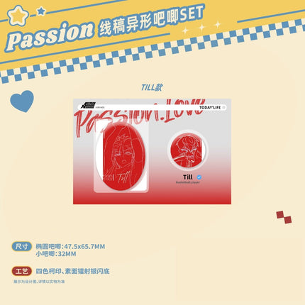 ALIEN STAGE | Passion Love Series Badge & Shikishi Board Sen Yu Man Acrylic Stand Figure - FUNIMECITY 