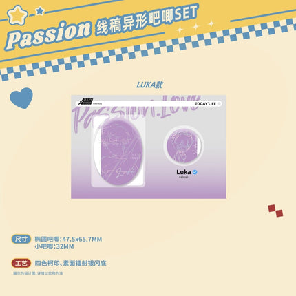 ALIEN STAGE | Passion Love Series Badge & Shikishi Board Sen Yu Man Acrylic Stand Figure - FUNIMECITY 