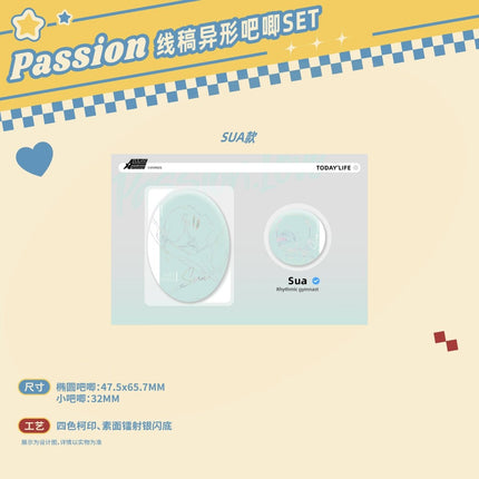 ALIEN STAGE | Passion Love Series Badge & Shikishi Board Sen Yu Man Acrylic Stand Figure - FUNIMECITY 